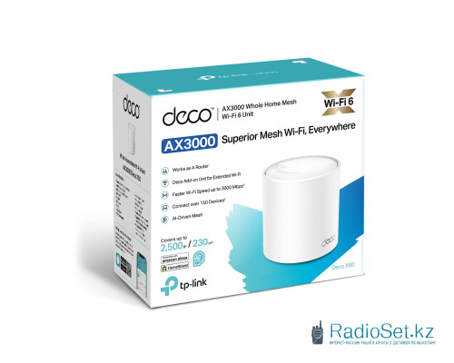 Беспроводная MESH-система Wi-Fi TP-Link Deco X50(1-pack)